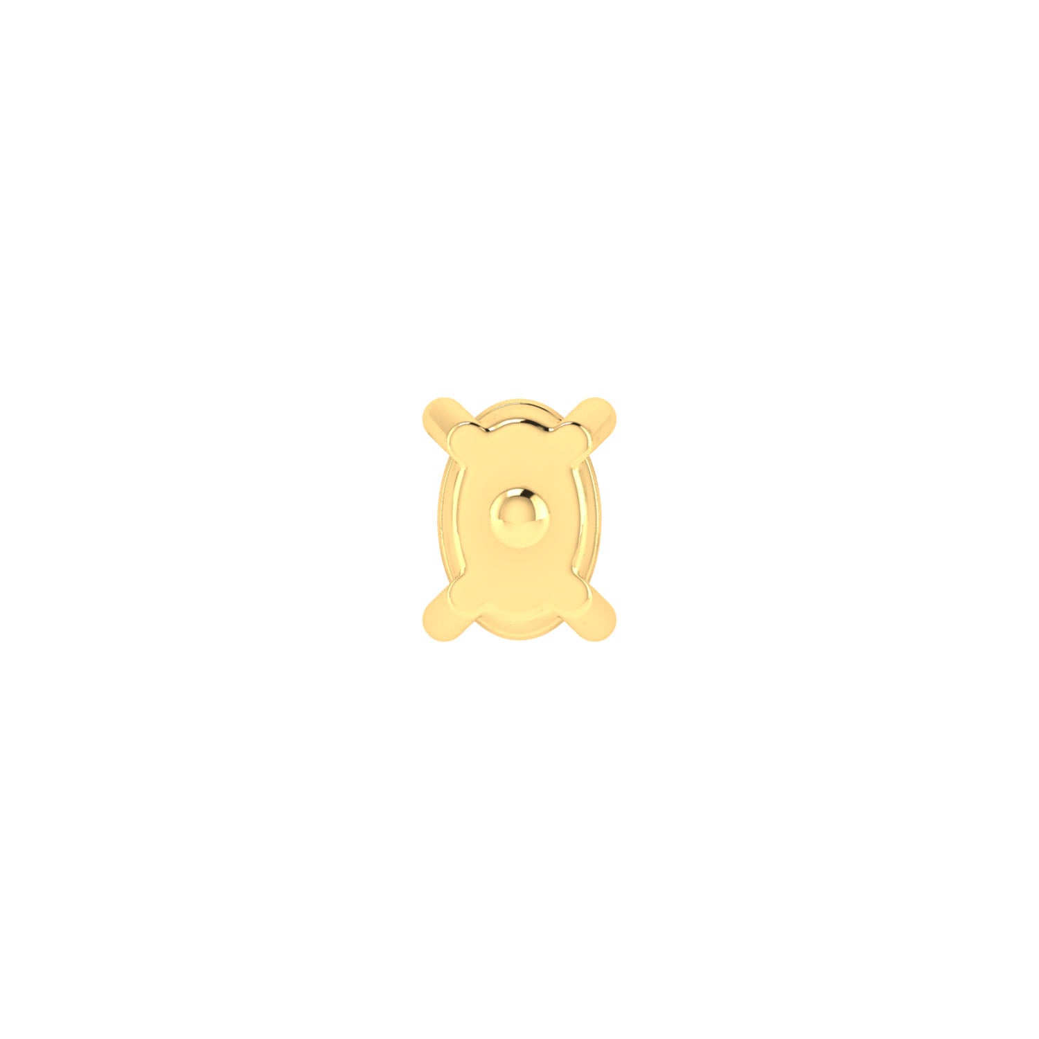Diamond Stud Earrings with 0.25ct Diamonds in 9K Yellow Gold