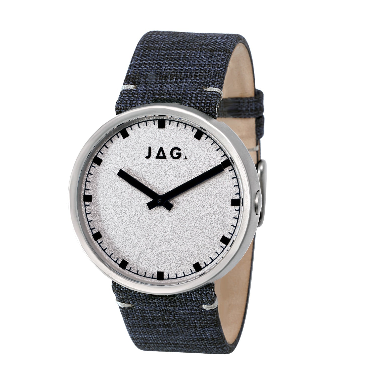 Jag Cronulla Silver Stainless Steel 42mm Watch